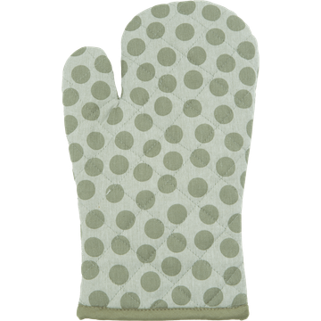 HEMA Ovenwant Stip Groen 1 Stuk