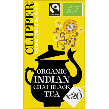 Clipper Indian Chai Organic Black Tea 20 stuks 50 g