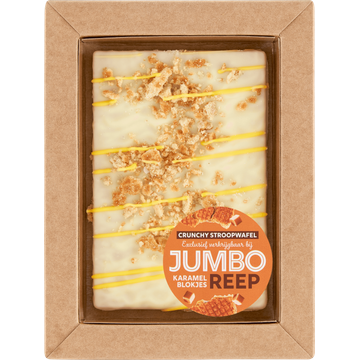 Jumbo Chocoladereep Crunchy Stroopwafel Karamel 100g