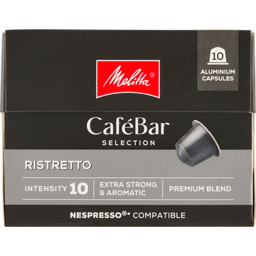 Melitta CaféBar Selection Ristretto 10 Capsules 10 Stuks