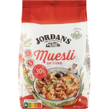 Jordans Muesli de Luxe 800 g