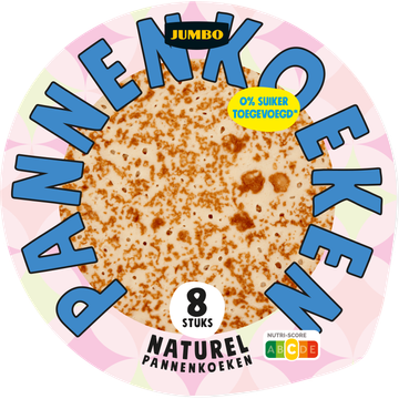 Jumbo Naturel Pannenkoeken 8 Stuks