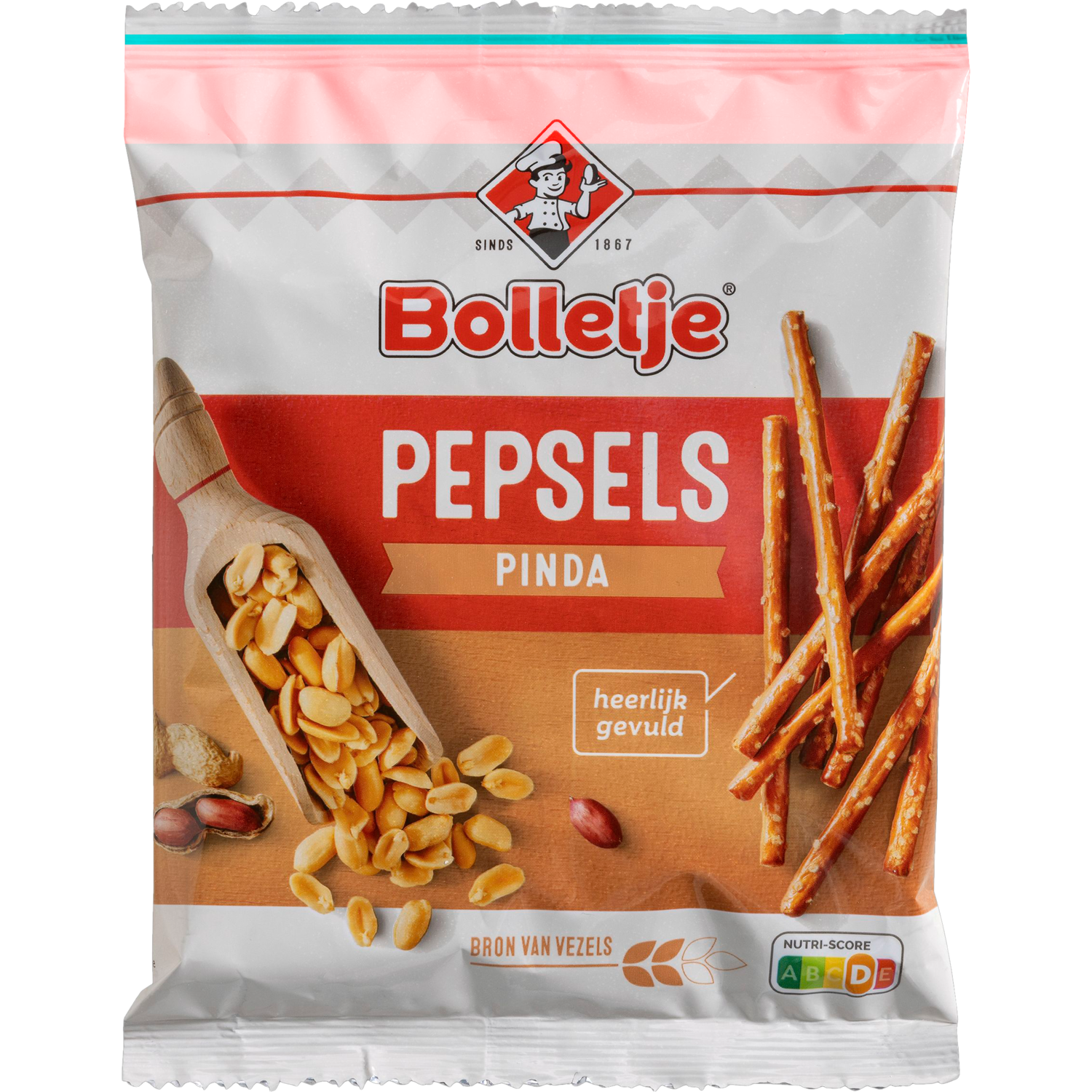 Bolletje Pinda pepsels