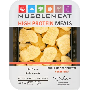 Muscle Meat High Protein Meals High Protein Kipfiletnuggets 400 g