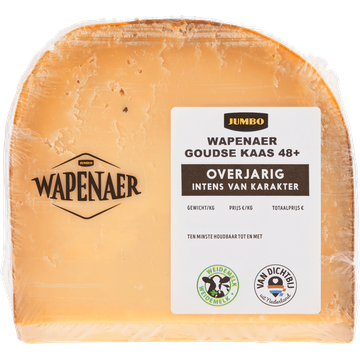 Wapenaer Goudse Kaas Overjarig 48+ Stuk ca. 372 g
