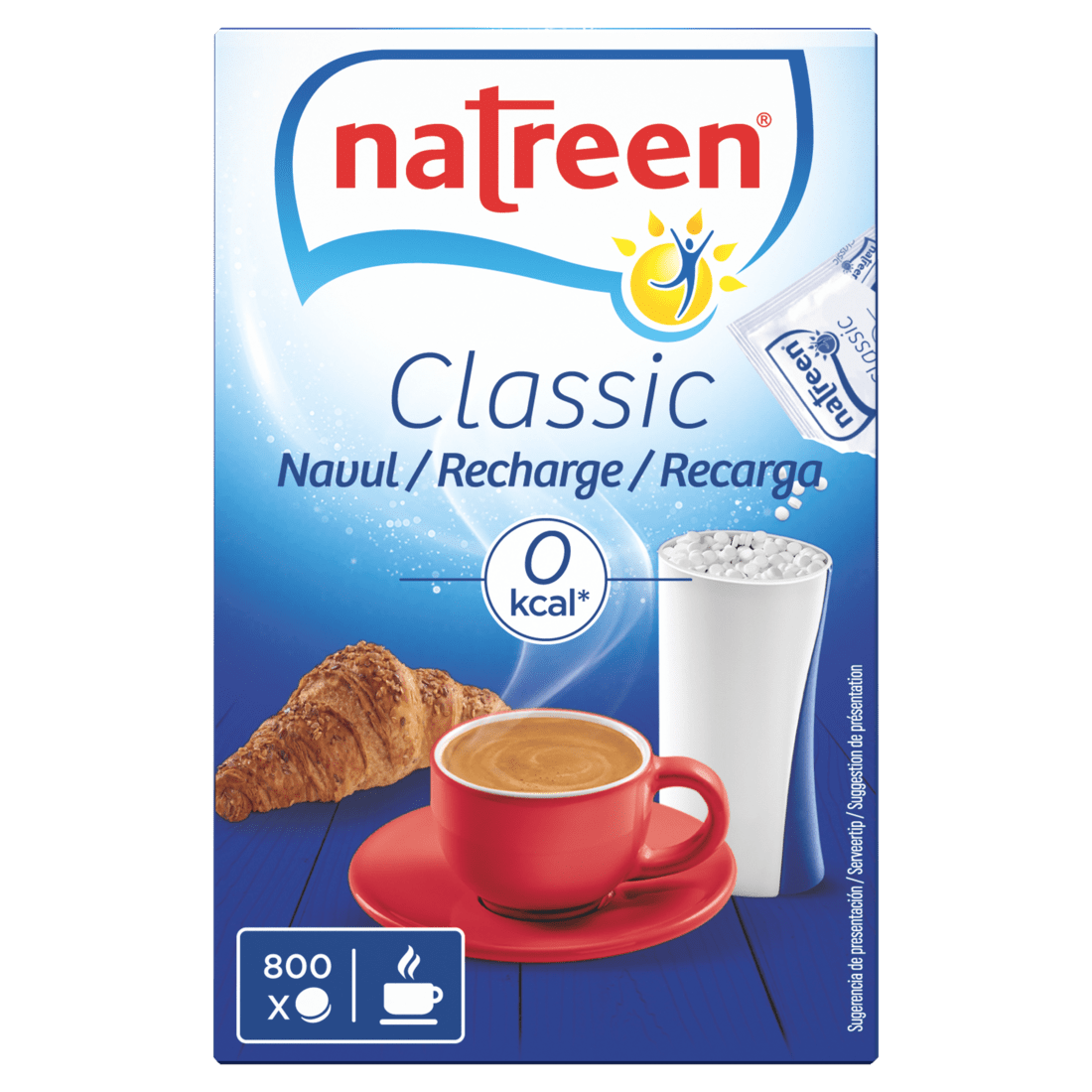 Natreen Zoetjes Navulverpakking 800 Stuks