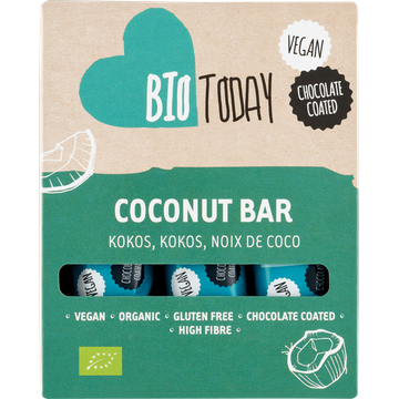 BioToday Coconut Bar 3 x 40 g