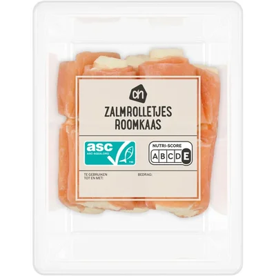 AH Zalmrolletjes roomkaas
