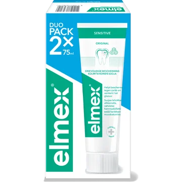 Elmex Tanspasta Sensitive Duo  2x75 ML