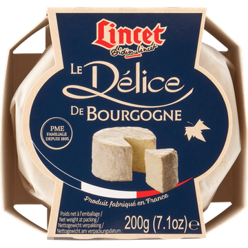 Lincet le Délice de Bourgogne Kaas 200 g