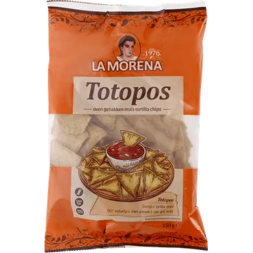 La Morena Totopos tortilla chips