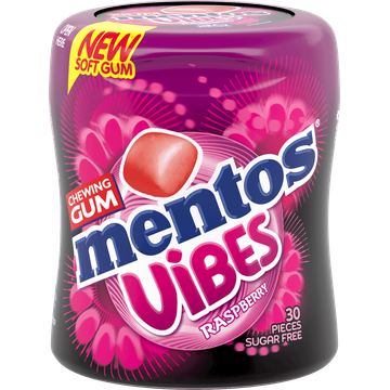 Mentos Vibes Raspberry 30 stuks