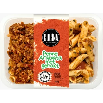 Cucina Pasta Arabiata met Gehakt 400g