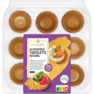 AH Excellent Glutenvrije tartelette naturel