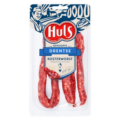 Huls Gekookte Drentse kosterworst