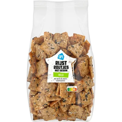 AH Rijstzoutjes met sesam mild