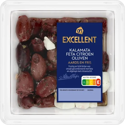 AH Excellent Kalamata feta citroen olijven