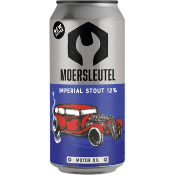 Moersleutel - Motor Oil Imperial Stout - Blik - 440ML