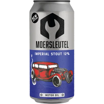Moersleutel - Motor Oil Imperial Stout - Blik - 440ML