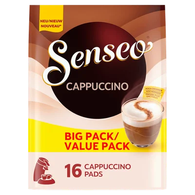 Senseo Cappuccino Koffiepads 8 Stuks 92 g