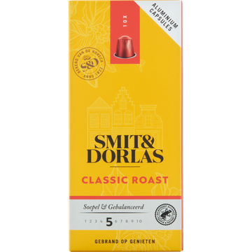 Smit & Dorlas Classic Roast Koffiecups 10 Stuks