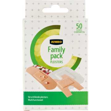 Jumbo Family Pack Pleisters 50 Stuks