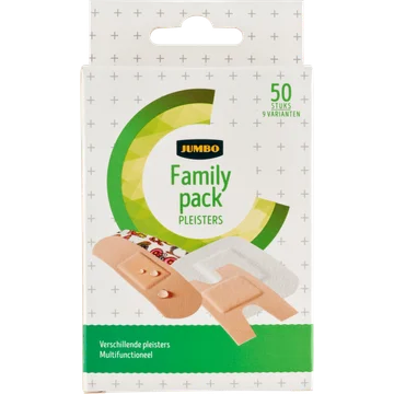 Jumbo Family Pack Pleisters 50 Stuks