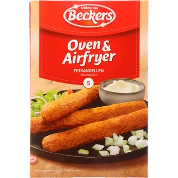 Beckers Oven & Airfryer Frikandellen 5 x 70 g
