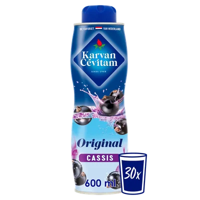 Karvan Cévitam Cassis Original Siroop, 600 ml
