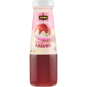 Jumbo Dessertsaus Aardbei 260 g