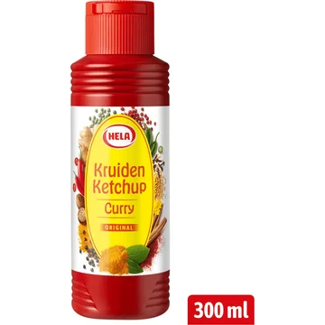 Hela Kruiden Ketchup Curry Original 300 ml