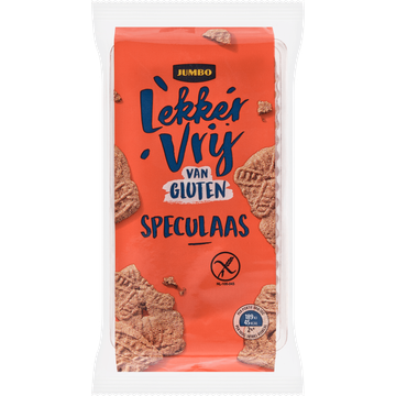 Jumbo Lekker Vrij van Gluten Speculaas 125 g