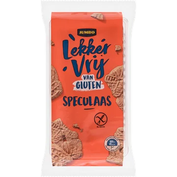 Jumbo Lekker Vrij van Gluten Speculaas 125 g