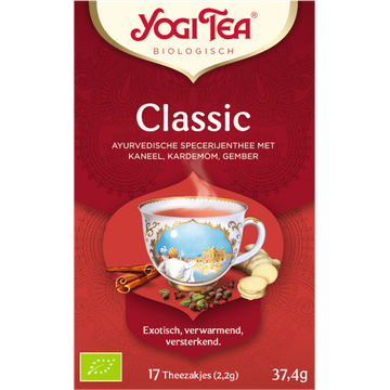 Yogi Tea Biologisch Classic Thee 17 Stuks 37,4 g