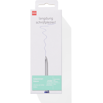 HEMA Balpennen Blauw 24 Stuks
