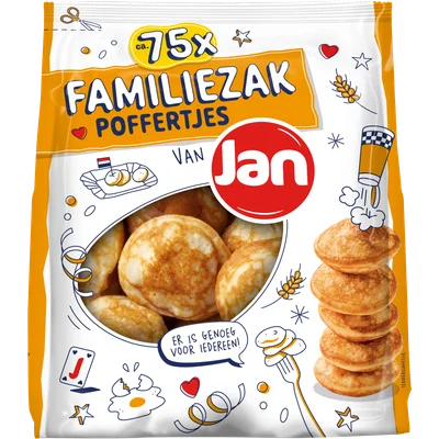 Jan Poffertjes Familiezak 620 g