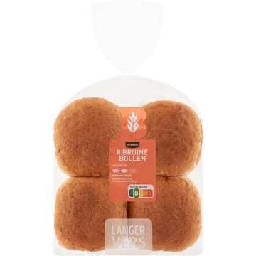 Jumbo - Bruine Bollen - 8 Stuks