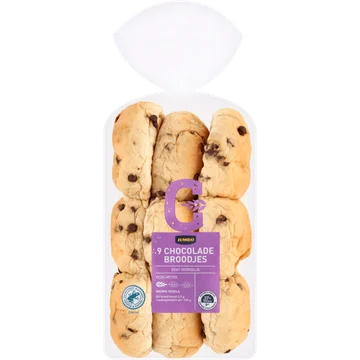 Jumbo - Mini Chocoladebroodjes - 9 Stuks