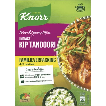 Knorr Wereldgerechten Indiase kip tandoori XL