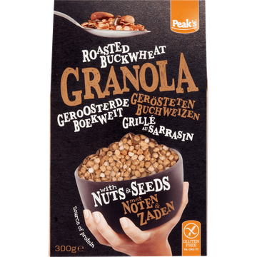 Peak's Granola Geroosterde Boekweit 300 g