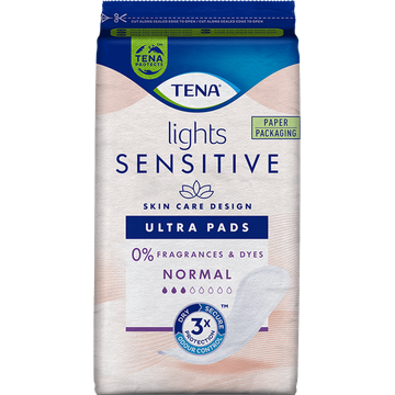 Tena Lights Sensitive Inlegkruisjes Normal 24 Stuks