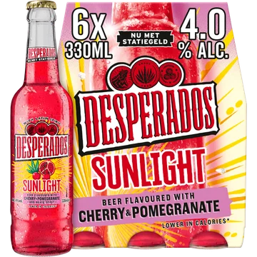 Desperados Sunlight Cherry & Pommegranate 6x330ML