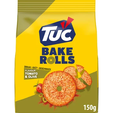 TUC Bake Rolls Sour Cream & Onion 150g