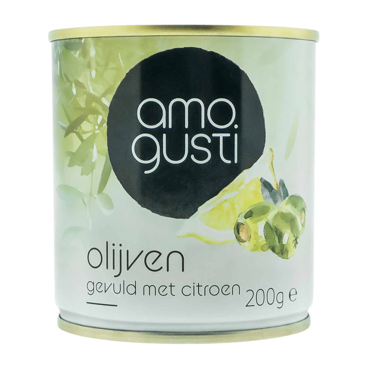 Amogusti Olijven gevuld met citroen