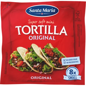 Santa Maria Tortilla wraps original 8x small