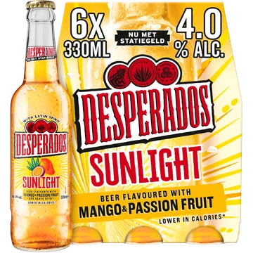 Desperados Sunlight Mango & Passionfruit 6x330ML