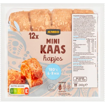 Jumbo Mini Kaashapjes 12 Stuks