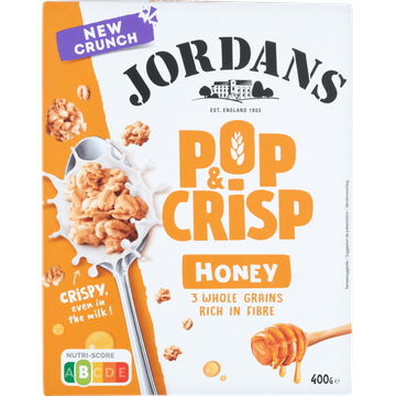 Jordans Pop & Crisp Honey 400 g