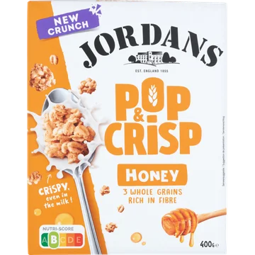 Jordans Pop & Crisp Honey 400 g