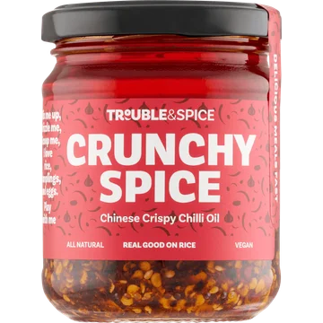 Trouble & Spice Crunchy Spice Chinese Crispy Chilli Oil 200 ml